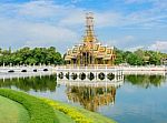 Bang Pa-in Royal Palace In Thailand Under Renovation Stock Photo