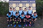 Bangkok, Thailand - Nov 2016: In The Nov 23, 2016. Youth Soccer Match, In Pieamsuwan Elementary School Stock Photo