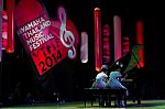 Bangkok, Thailand - November 10: Unidentified Kids Perform Durin Stock Photo