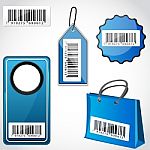 Barcode Tags Stock Photo