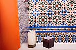 Bathroom Morocco Stock Photo