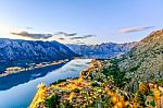 Bay Of Kotor, Montenegro Stock Photo