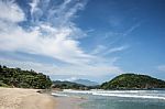 Beach In Trinidade - Paraty, Rio De Janeiro State, Brazil Stock Photo