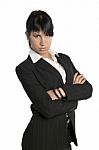 Beautiful Businesswoman Portrait Stock Photo