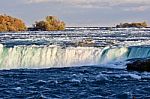 Beautiful Image With Amazing Powerful Niagara Waterfall Stock Photo