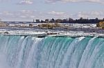 Beautiful Image With Amazing Powerful Niagara Waterfall Stock Photo