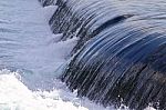 Beautiful Isolated Photo Of Small Waterfalls Close To The Amazing Niagara Falls Stock Photo