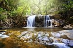 Beautiful Waterfall Stock Photo