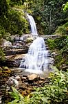 Beautiful Waterfall Stock Photo