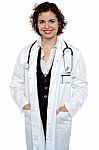 Beautiful Young Medical Professional Stock Photo