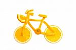 Bicycle Orange Stock Photo