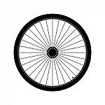 Bicycle Wheel Stock Photo