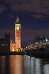 Big Ben At London England Uk Stock Photo