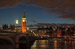 Big Ben At London England Uk Stock Photo