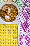 Bingo Game Stock Photo