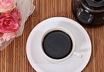 Black Coffee Stock Photo