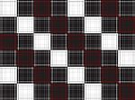 Black Plaid Stock Photo