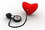 Blood Pressure Gauge Stock Photo