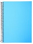 Blue Notebook Isolated On White Background Stock Photo