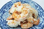 Boiled Shrimp Stock Photo