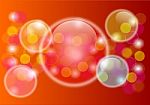 Bubble Background Stock Photo