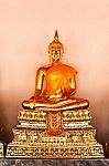 Buddha In Wat Pho Thailand Stock Photo