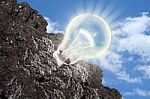 Bulb - Sustainable Energy Stock Photo