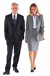 Business People Walking Stock Photo