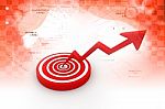 Business Target Marketing Concept Stock Photo