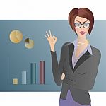 Business Woman Stock Photo