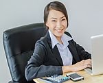 Business Women Smile Stock Photo