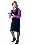 Businesswoman Portrait Stock Photo