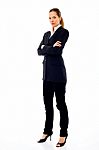 Businesswoman Standing Stock Photo