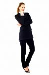 Businesswoman Standing Stock Photo