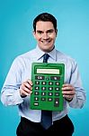 Calculator, Made My Job Easy Stock Photo