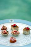 Canapes Stock Photo