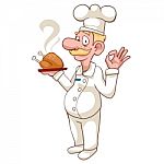 Cartoon Chef Stock Photo