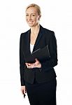 Caucasian Businesswoman Stock Photo