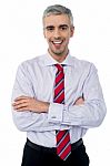 Cheerful Young Young Business Man Stock Photo