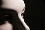 Close Up On A Woman's Doll - Mannequin Stock Photo