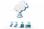 Cloud Computing Concept Stock Photo