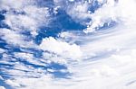 Clouds Form Phenomena Stock Photo