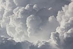 Clouds In Sky Before Rain Stock Photo