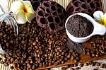 Coffee Scrub Stock Photo