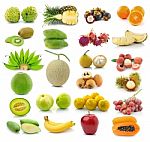 Collection Of Fruits Stock Photo