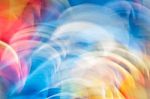 Colorful Abstract Light Vivid Color Blurred Background Stock Photo