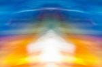 Colorful Abstract Light Vivid Color Blurred Background Stock Photo