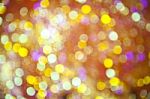 Colorful Background With Defocused Lights Stock Photo