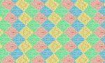 Colorful Fabric Pattern Background Stock Photo