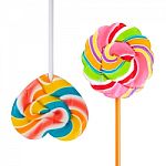 Colorful Lollipop Stock Photo